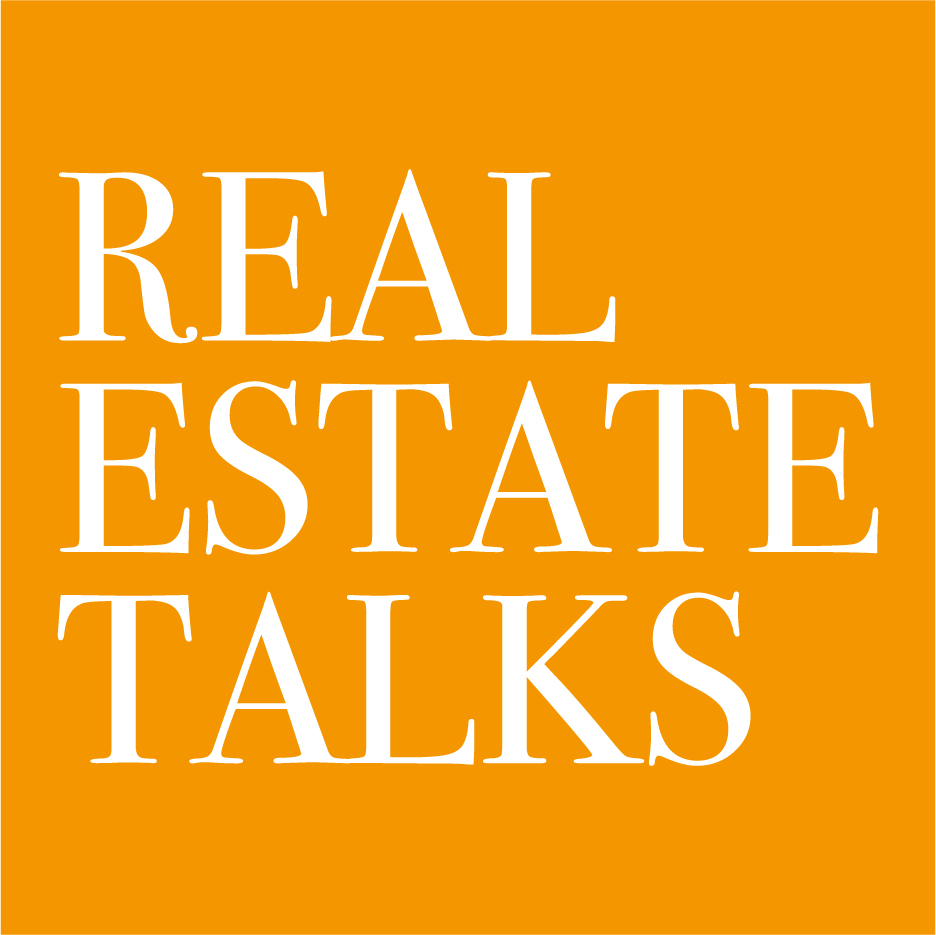 Real Estate Talks logo żółte